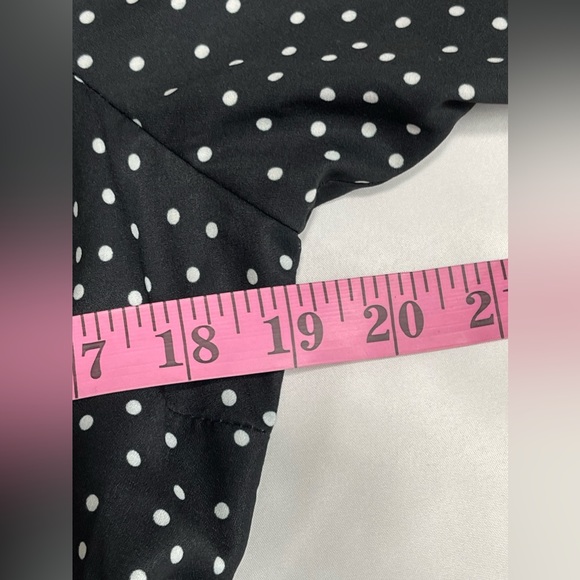 Wayward Fancies black & white Polka Dots With Pockets Romper Size 12 - Picture 14 of 16